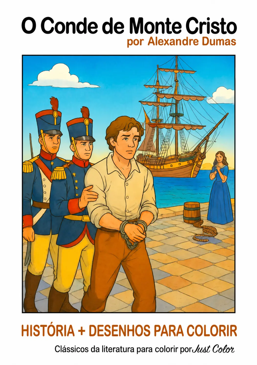 The Count of Monte Cristo - Coloring Book
