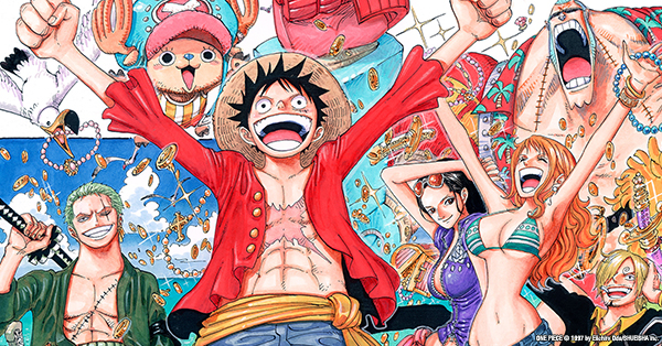 Visuel officiel One Piece publié par VIZ