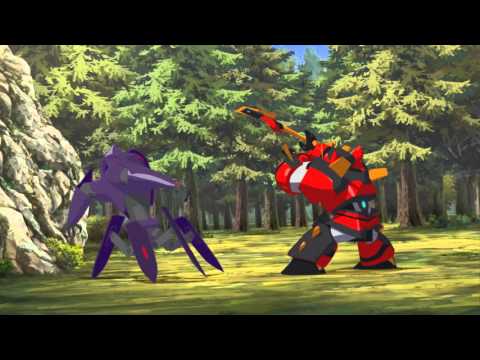 Capture d'une vidéo de la chaîne officielle Transformers