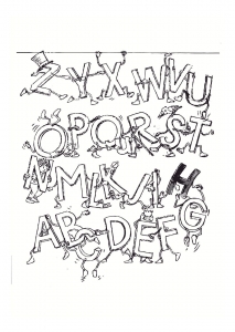 Coloriage alphabet