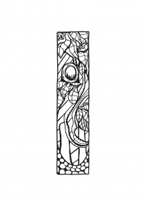 Coloriage de à imprimer pour enfants : Alphabet-lettre-i