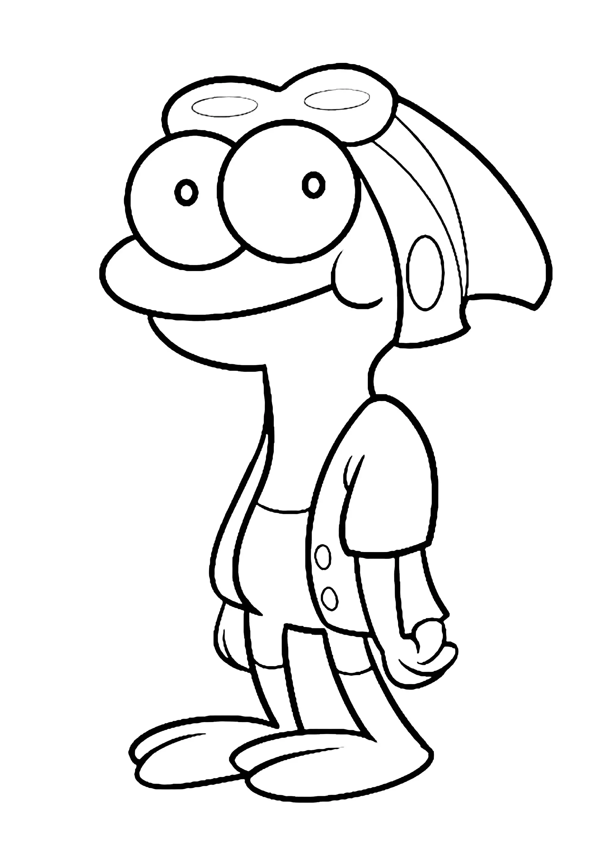 Sprig Plantar (Coloriage d'Amphibia à imprimer pour enfants)