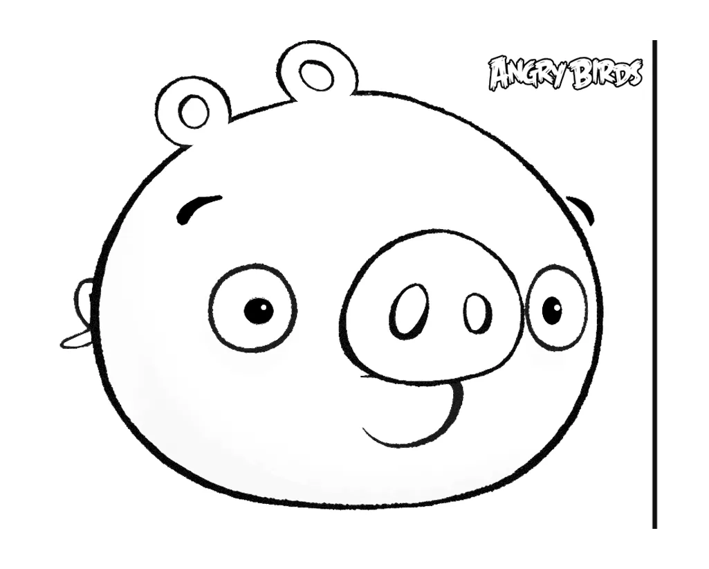 Angry Birds Coloring Pages (Coloriage à imprimer pour enfants)