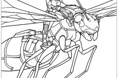 Coloriages Ant-man faciles pour enfants
