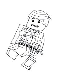 Coloriages de La Grande aventure Lego à imprimer pour enfants