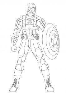 Ironman And Captain America Coloring Pages Fresh Captain America Coloring Pages Batgirl Coloring Pages Superhero