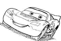 Coloriages Cars faciles pour enfants