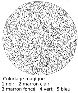 Coloriage magique 3