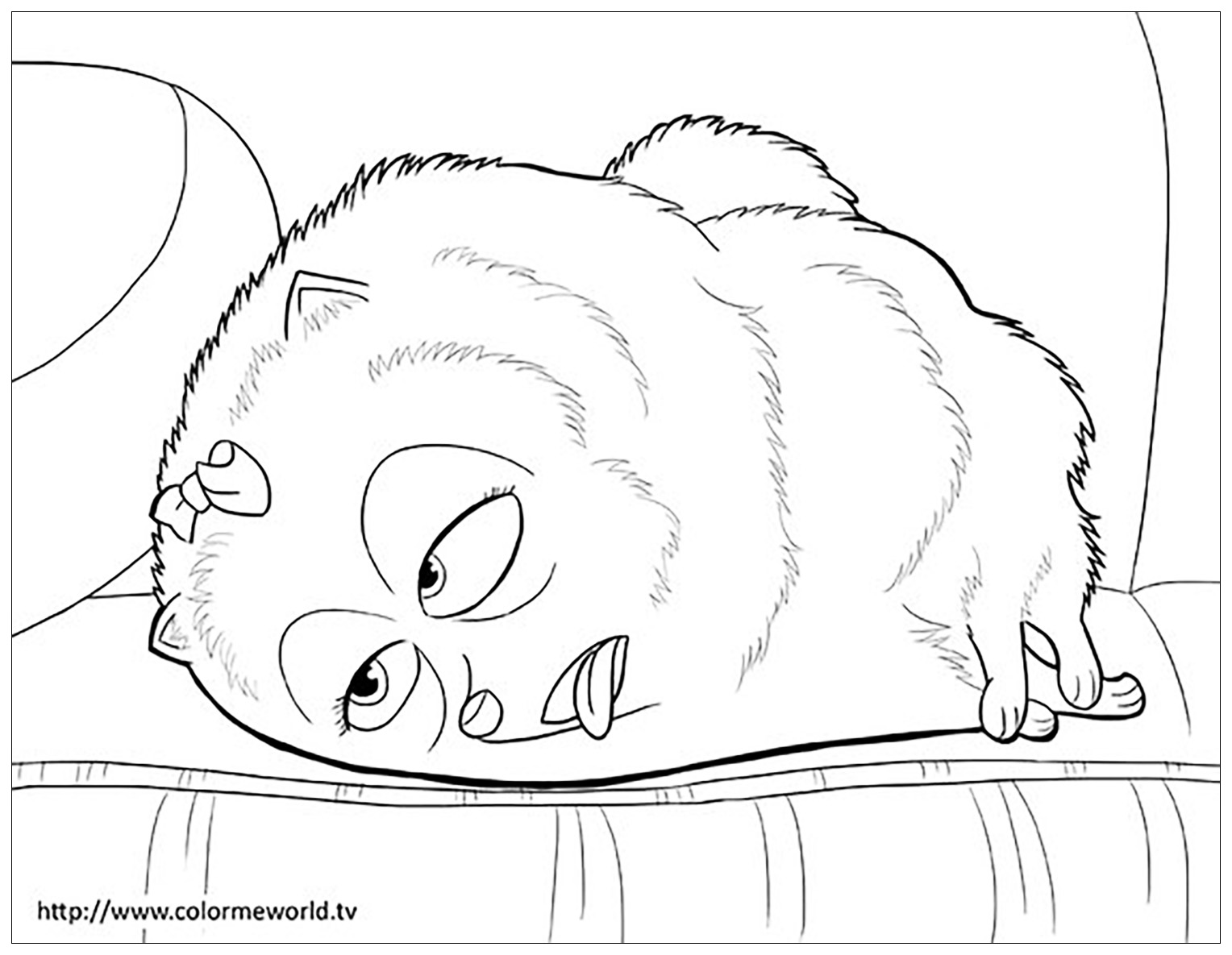 Image de Comme des bêtes à imprimer et colorier - Coloriages de Comme