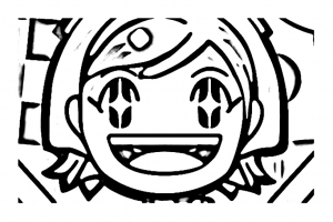 Coloriage de Cooking Mama gratuit à colorier