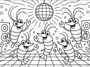 Coloriages de Créatures de la mer à imprimer pour enfants