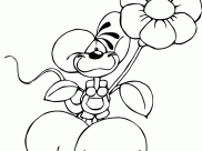 Coloriages de Diddl à imprimer pour enfants