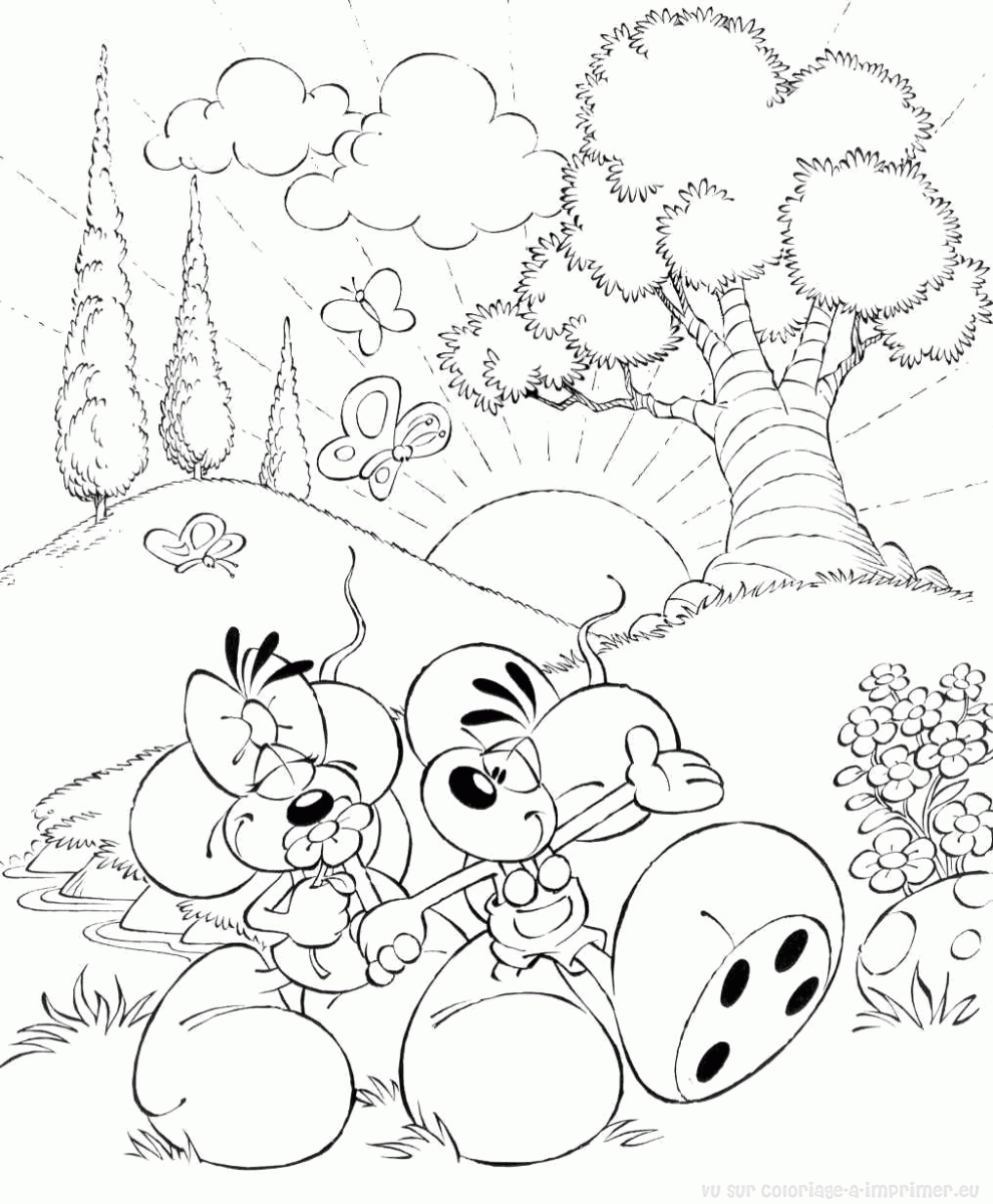 Coloriage de Diddl à telecharger gratuitement Coloriage de Diddl à telecharger gratuitement