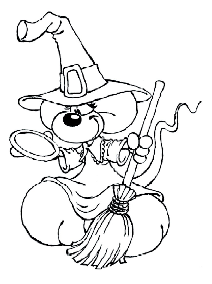 Coloriage de Diddl à colorier pour enfants Coloriage de Diddl à colorier pour enfants