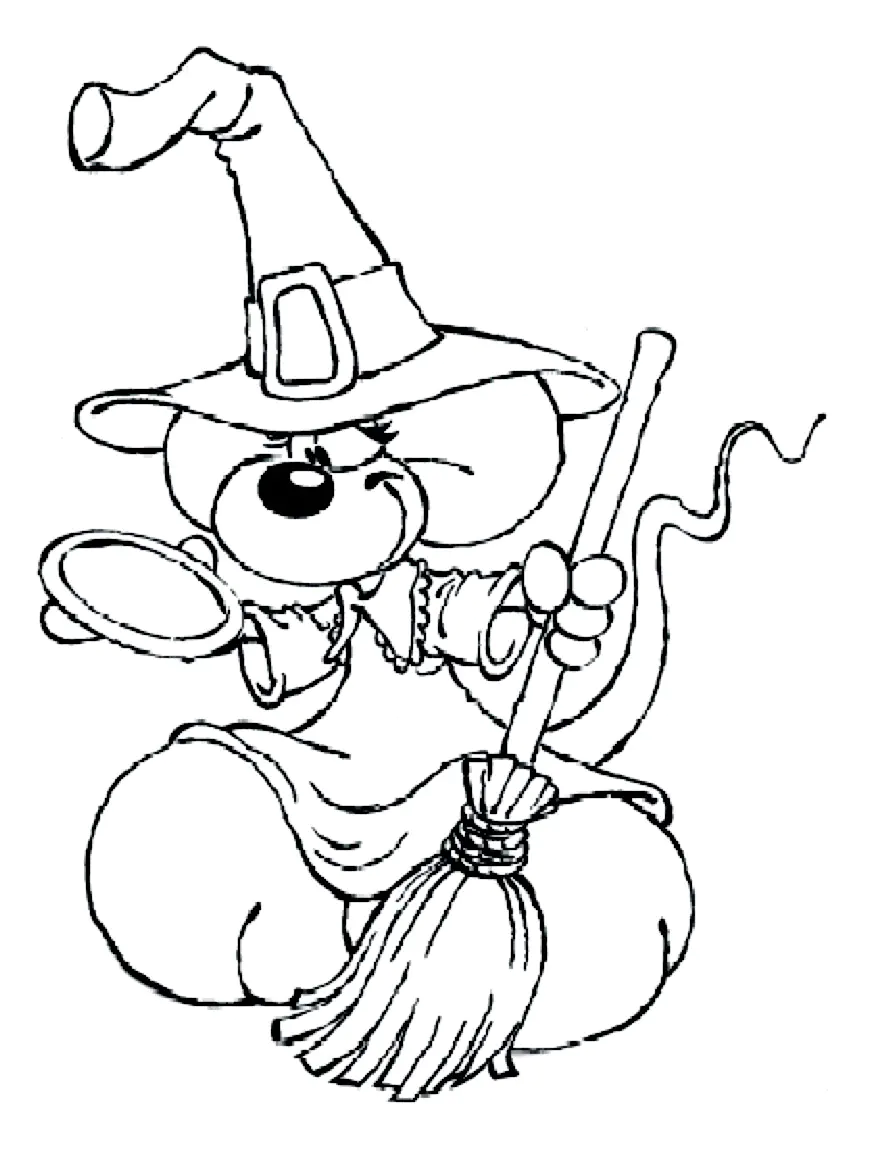 Coloriage de Diddl à colorier pour enfants