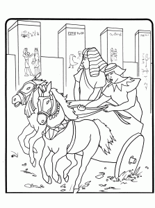 Coloriage egypte 12