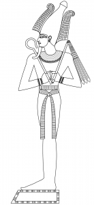 Osiris : Dieu de l'Egypte Ancienne (Coloriage d'Egypte (Pyramides, Hiéroglyphes, Pharaons...))