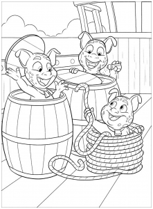 Coloriage de Elena Avalor à colorier pour enfants