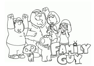 Coloriage de Family Guy à imprimer pour enfants : Family-guy-51