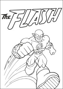 Joli personnage de Flash