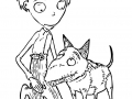 Coloriage de Frankenweenie à télécharger