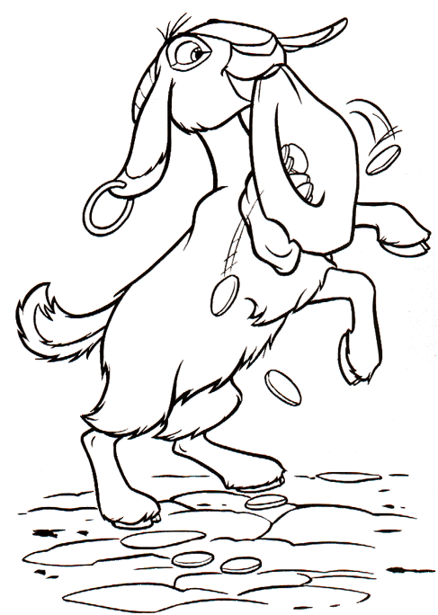 Kuzco - 14 (Coloriage de Kuzco, l’Empereur Mégalo à imprimer pour enfants)