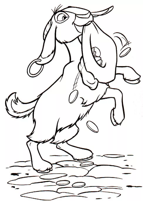 Kuzco - 14 (Coloriage de Kuzco, l’Empereur Mégalo à imprimer pour enfants)