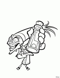 kuzco-7 (Coloriage de Kuzco, l'Empereur Mégalo)