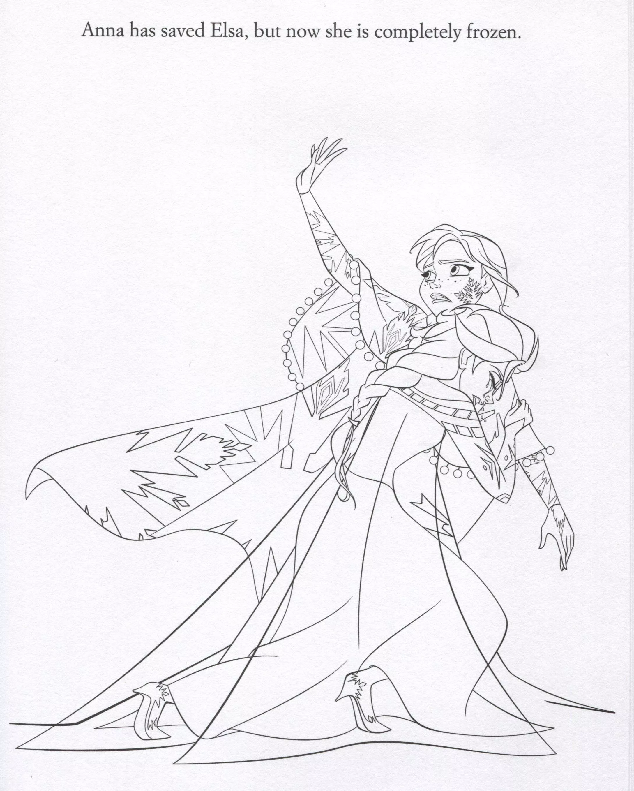 La reine des neiges disney - 12 (Coloriage à imprimer pour enfants)