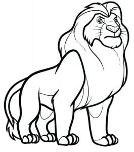 Grand lion