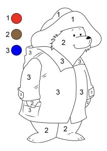 Coloriage de L'Ours Paddington à imprimer pour enfants : Ours-paddington-29