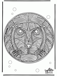 mandala-2 (Coloriage)