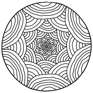 Mandala (Coloriage)