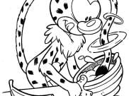 Coloriages Marsupilami faciles pour enfants