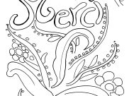 Coloriages Merci faciles pour enfants