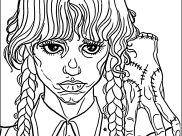 Coloriages de Mercredi à imprimer pour enfants