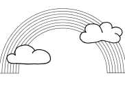 Coloriages Météo faciles pour enfants