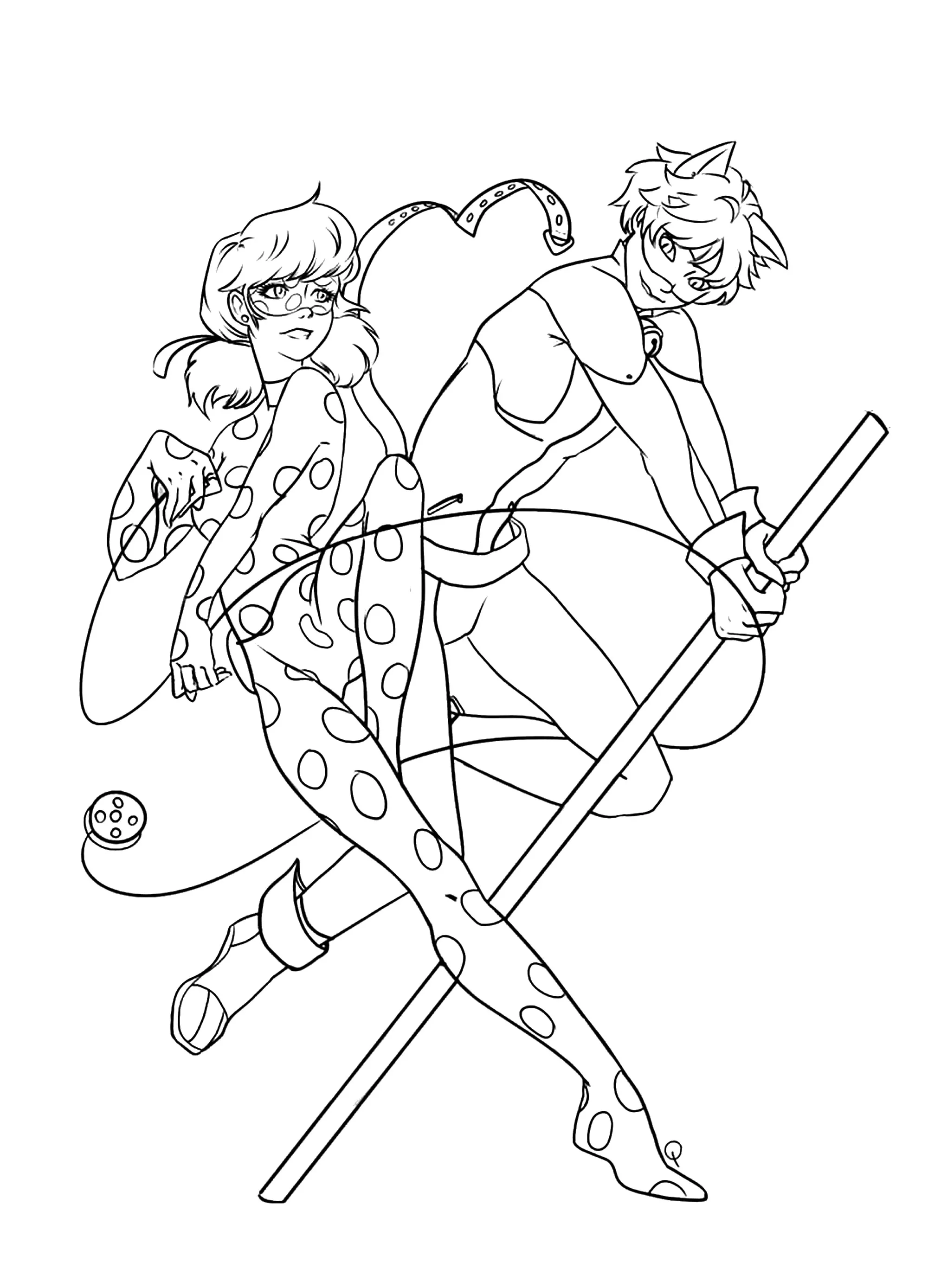 Coloriage Miraculous / Lady bug
