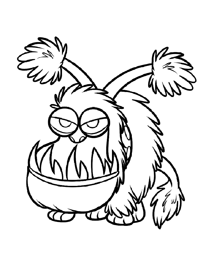 Coloriage de Moi moche et méchant pour enfants (Moi, Moche et Méchant 1, 2 et 3)
