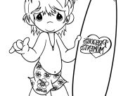 Coloriages de Moments précieux à imprimer pour enfants