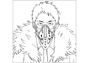 Coloriage de My Hero Academy à imprimer pour enfants : My-hero-academy-40