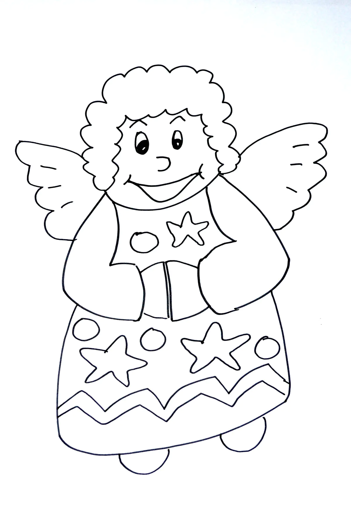 Coloriage de Noël pour enfants