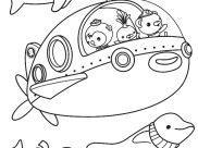 Coloriages Octonautes faciles pour enfants