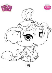 Taj (Coloriage de Palace Pets)