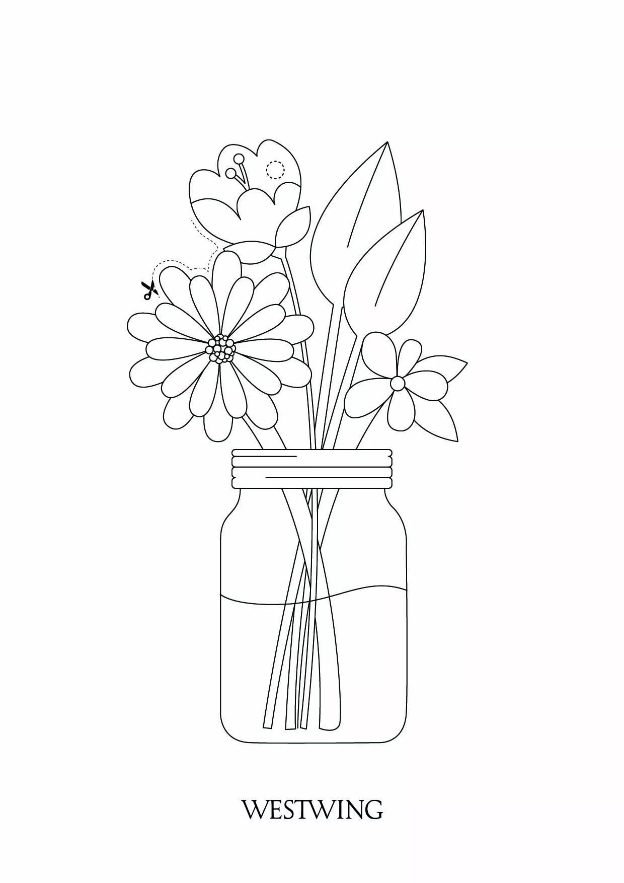 Coloriage de Pâques à imprimer pour enfants (Pâques (Oeufs de Pâques, Lapins, Cloches…))