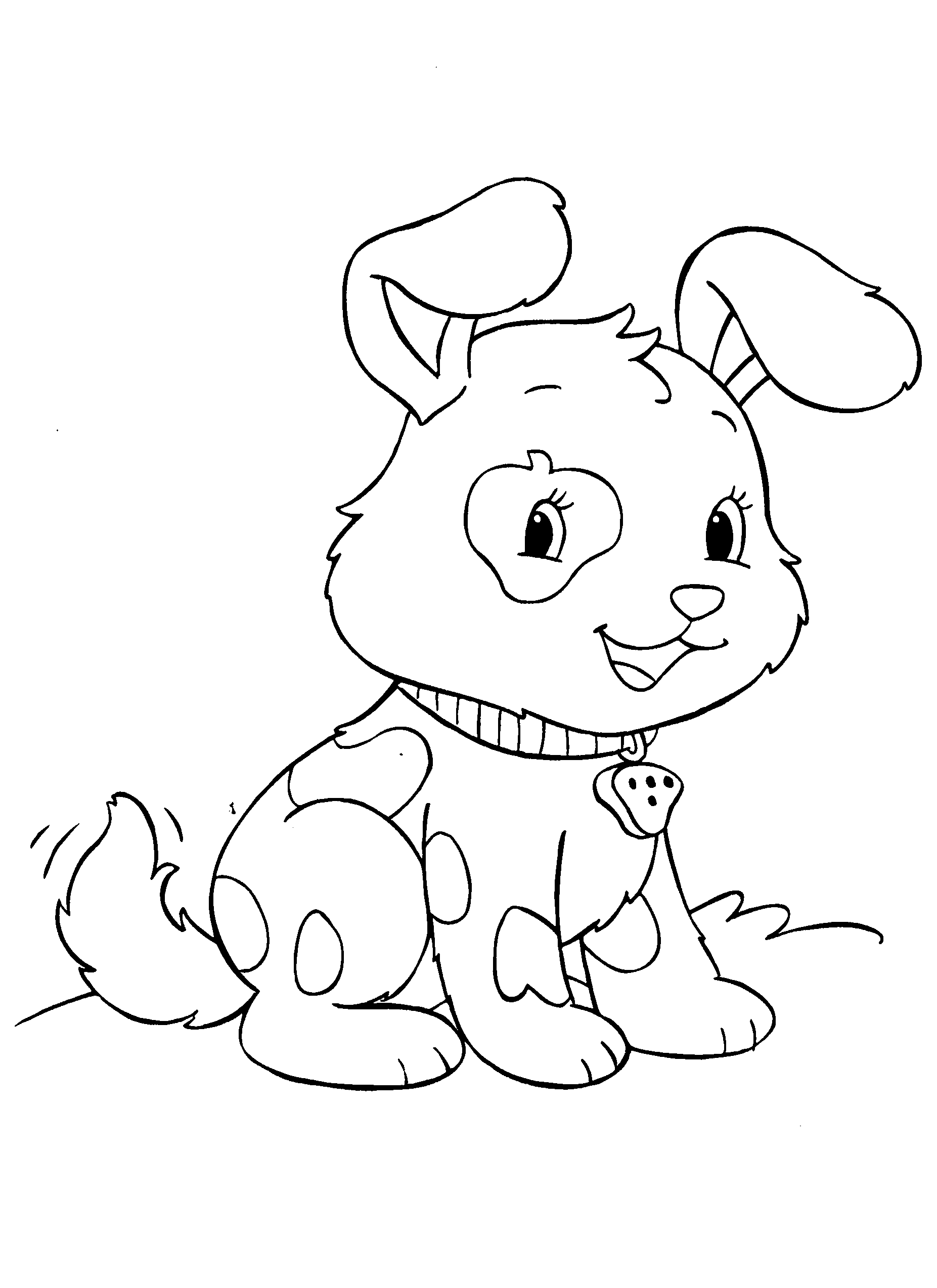Coloriage d'un lapin Petshop