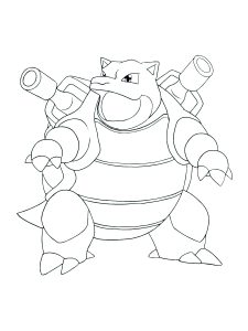 Tortank : Superbe coloriage