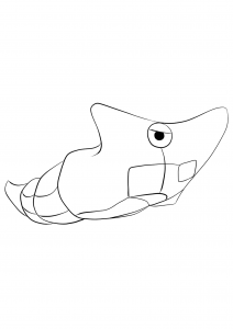 <b>Chrysacier</b> (No.11) : Pokémon de génération I (Coloriage)