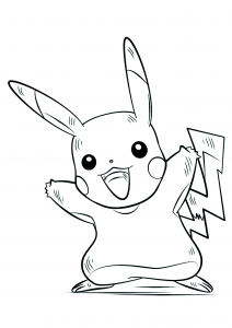 <b>Pikachu</b> (No.25) : Pokémon de génération I