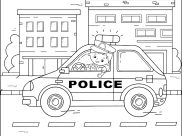 Coloriages de Police à imprimer pour enfants